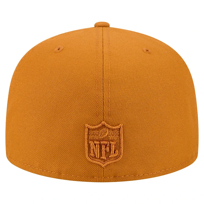 Casquette ajustée A-Frame 59FIFTY pour homme, coloris marron, des Chicago Bears de New Era