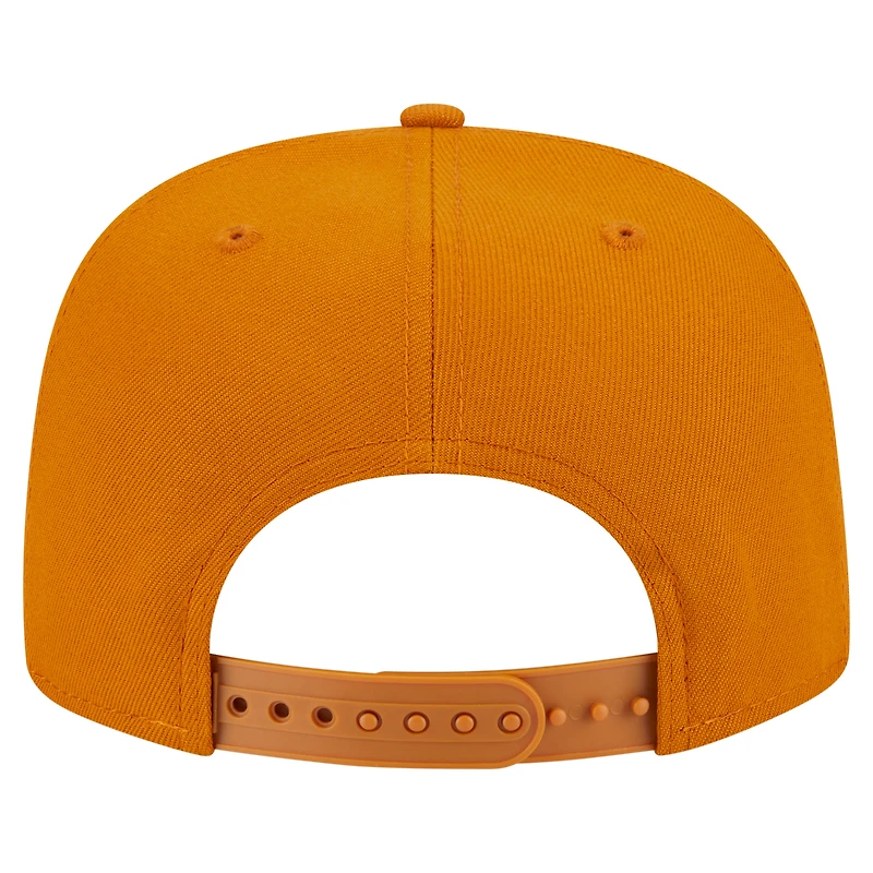 Men's New Era  Brown Chicago Bears Color Pack A-Frame 9FIFTY Snapback Hat