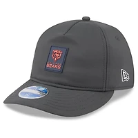 Men's New Era Charcoal Chicago Bears 2025 Sideline Cold Weather Retro Crown 59FIFTY Fitted Hat