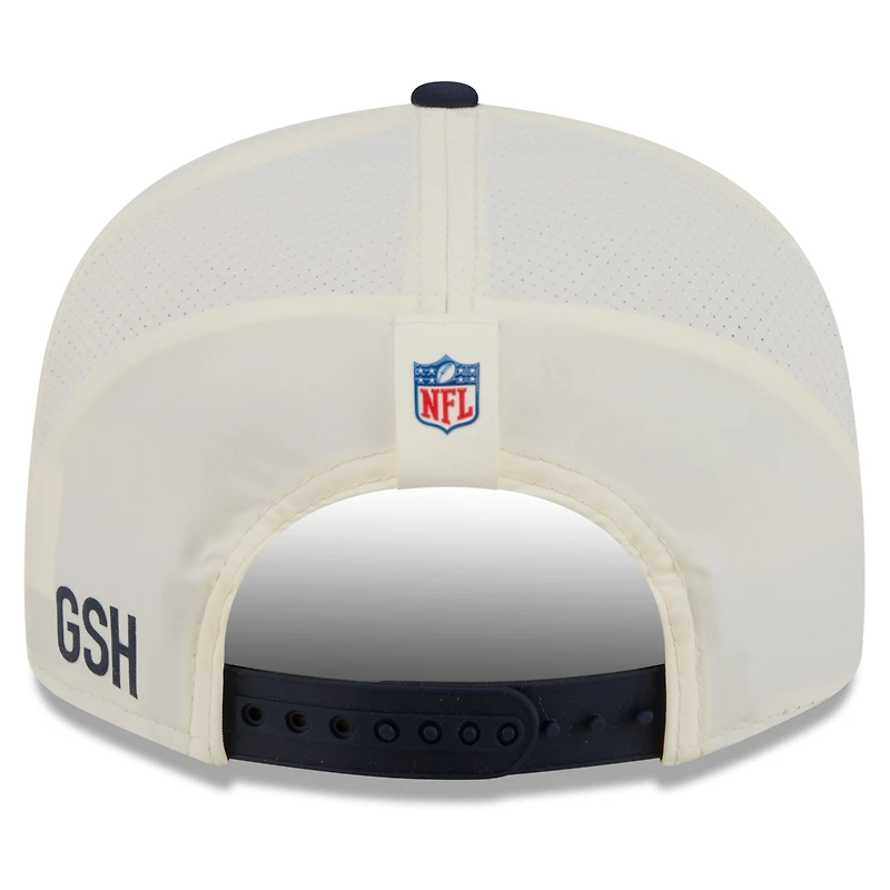 Men's New Era Cream/Navy Chicago Bears 2026 NFL Training Camp 9FIFTY Snapback Hat