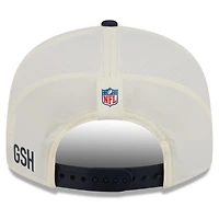 Men's New Era  Cream/Navy Chicago Bears 2026 NFL Training Camp 9FIFTY Snapback Hat
