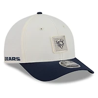 Men's New Era  Cream/Navy Chicago Bears 2026 NFL Training Camp 9FORTY Adjustable Hat