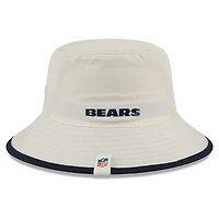 Men's New Era  Cream Chicago Bears 2026 NFL Training Camp Sport Bucket Hat