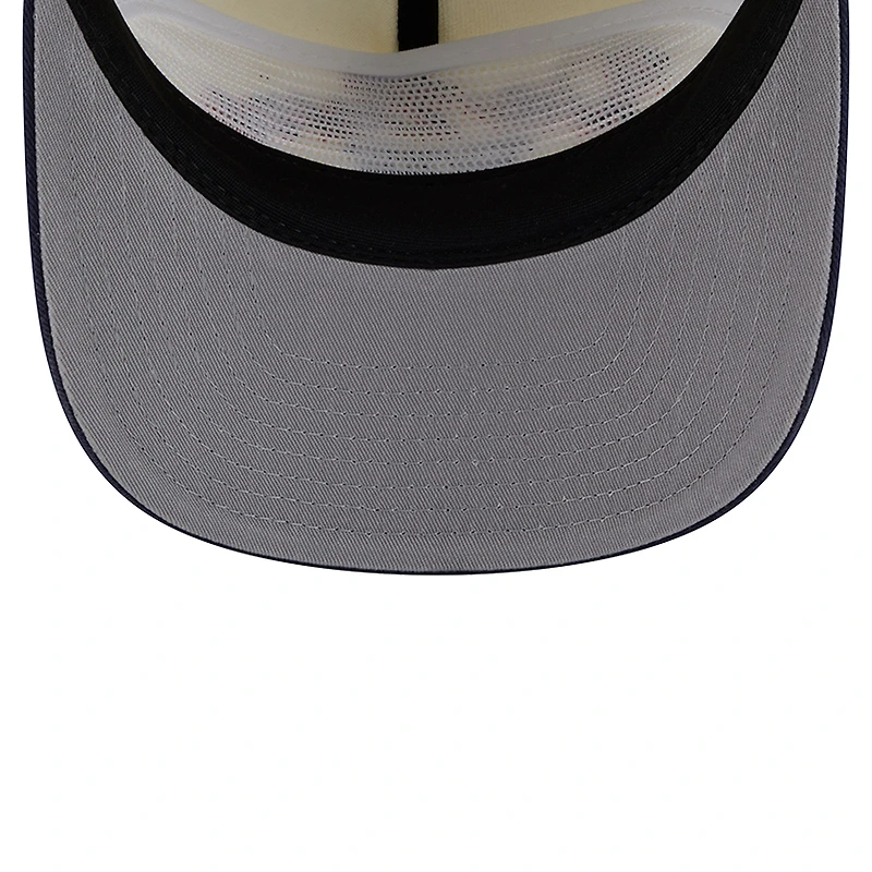 Men's New Era Cream Chicago Bears Script 19TWENTY Adjustable Hat