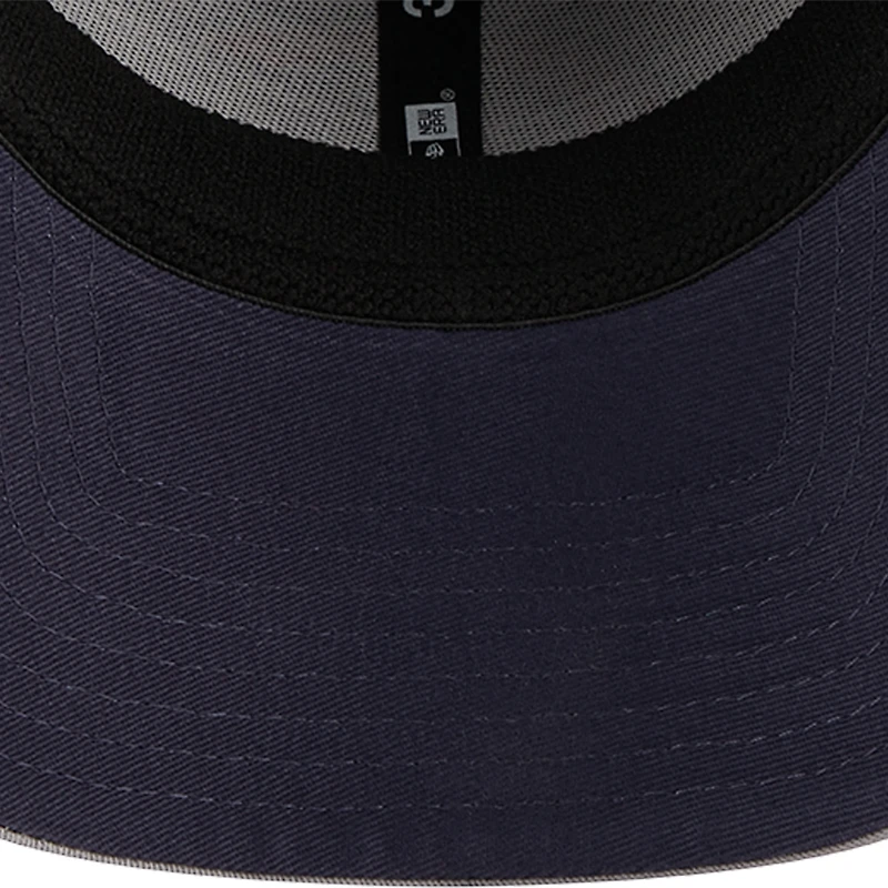 Casquette flexible 39THIRTY Chicago Bears Pipe New Era pour hommes, gris/bleu marine