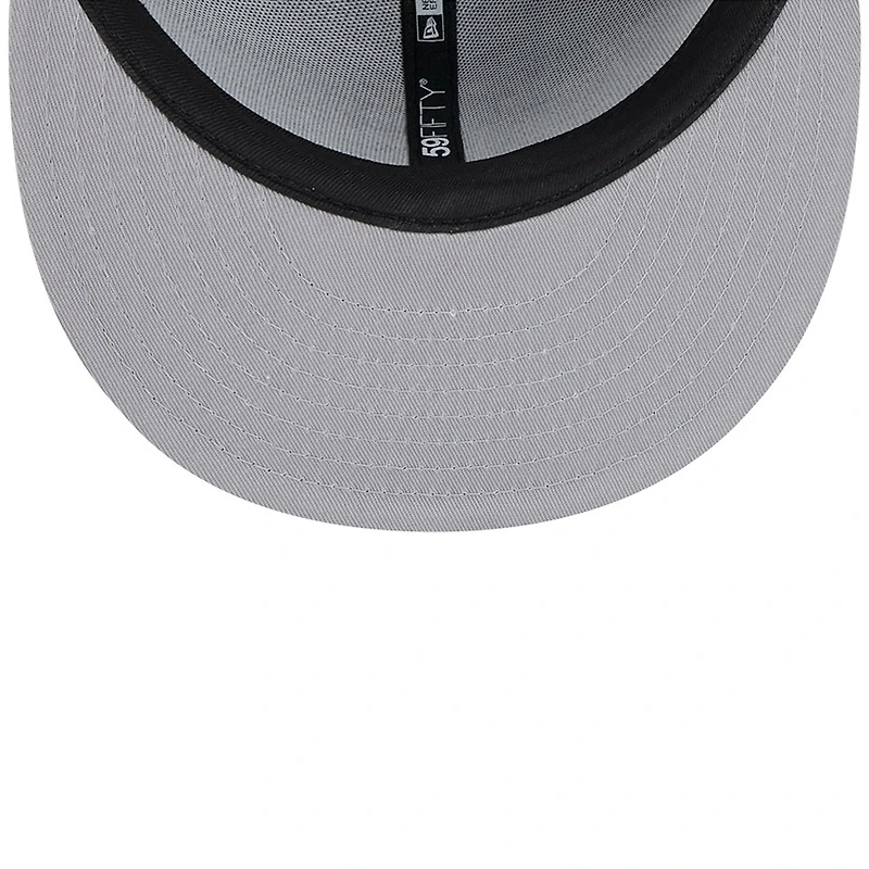 Casquette ajustée 59FIFTY New Era pour hommes des Chicago Bears 2024 Sideline, grise