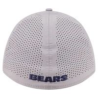 Men's New Era Gray Chicago Bears 39THIRTY M-Crown Flex Fit Hat