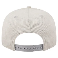 Men's New Era Gray Chicago Bears Cord Rope Corduroy 9FIFTY Snapback Hat