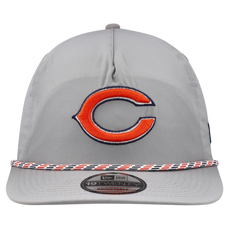 Men's New Era Gray Chicago Bears Rope 19TWENTY Hat