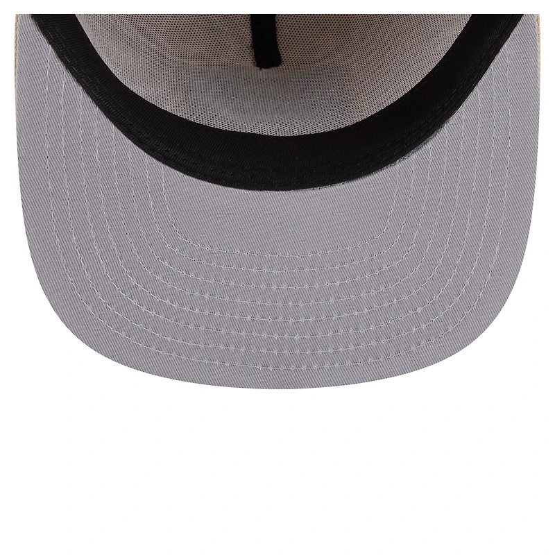 Men's New Era Light Beige Chicago Bears Color Pack A-Frame 9FIFTY Snapback Hat