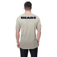 Men's New Era Light Beige Chicago Bears Multi Patch T-Shirt