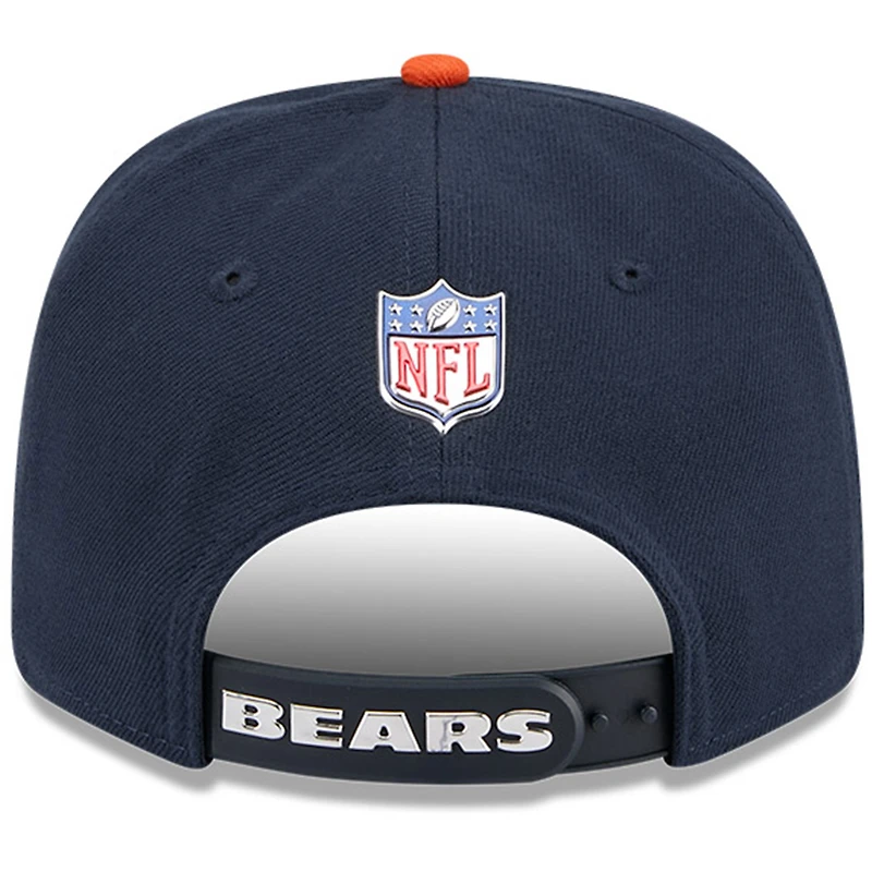 Men's New Era Navy/Orange Chicago Bears 2026 NFL Draft 9SEVENTY Adjustable Hat