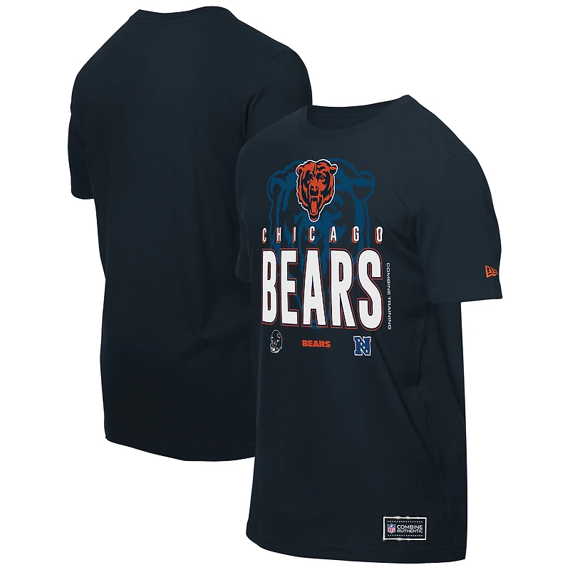 Men's New Era  Navy Chicago Bears 2025 NFL Training Camp T-Shirt