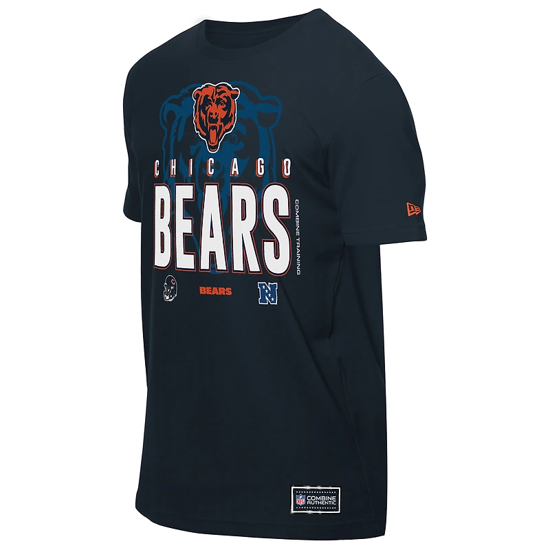 Men's New Era  Navy Chicago Bears 2025 NFL Training Camp T-Shirt