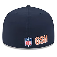 Men's New Era Navy Chicago Bears 2025 Sideline  59FIFTY Fitted Hat