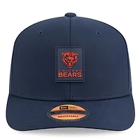 Men's New Era  Navy Chicago Bears 2025 Sideline 9SEVENTY Adjustable Trucker Hat
