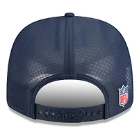 Men's New Era  Navy Chicago Bears 2025 Sideline 9SEVENTY Adjustable Trucker Hat