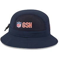 Bob New Era bleu marine Chicago Bears 2025 Sideline pour homme