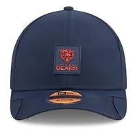 Men's New Era Navy Chicago Bears 2025 Sideline M-Crown 9FORTY Adjustable Hat