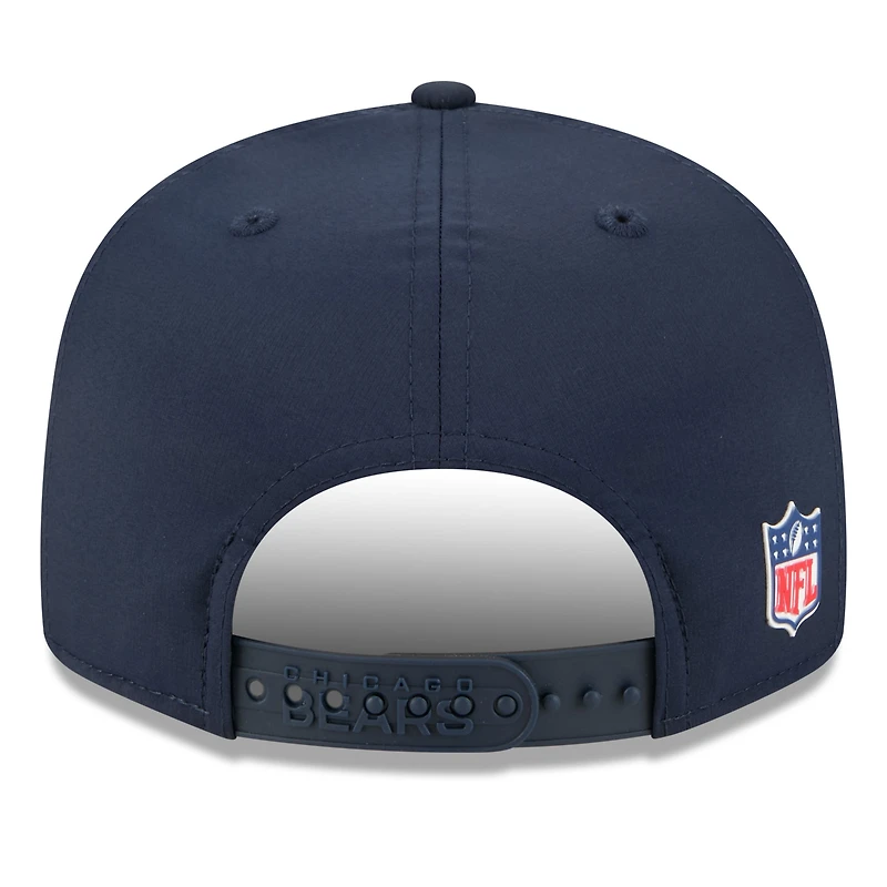 Casquette snapback 9FIFTY bleu marine Chicago Bears 2025 pour homme New Era