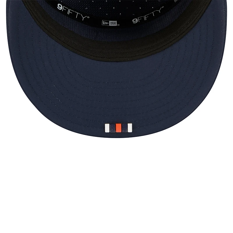 Casquette snapback 9FIFTY bleu marine Chicago Bears 2025 pour homme New Era