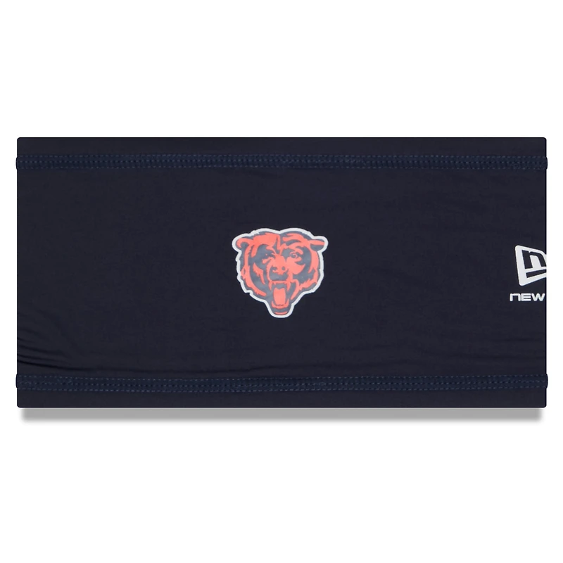 Bandeau New Era bleu marine Chicago Bears, camp d'entraînement NFL 2026 pour homme