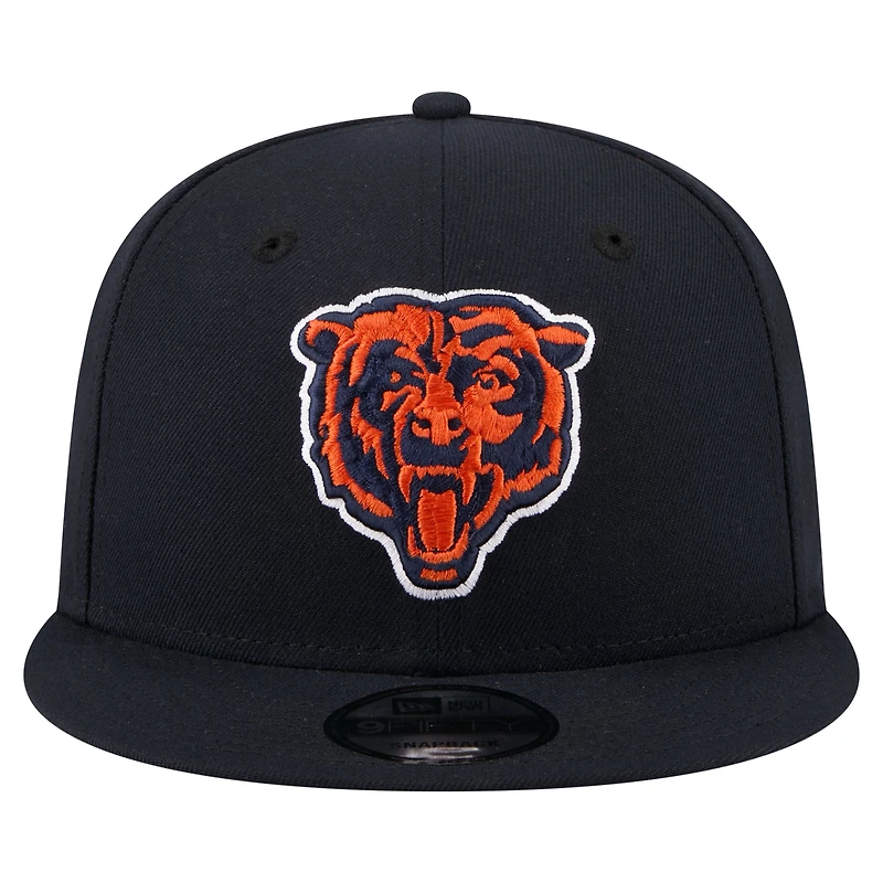Men's New Era Navy Chicago Bears 9FIFTY Snapback Hat