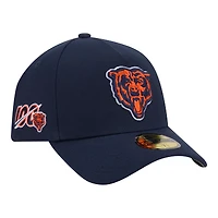 Casquette ajustée New Era 59FORTY bleu marine Chicago Bears pour homme
