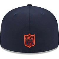 Casquette ajustée 59FIFTY avec logo principal des Chicago Bears New Era bleu marine pour homme