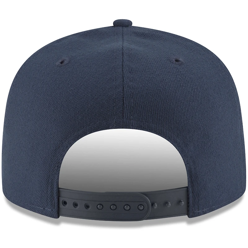 Casquette Snapback réglable 9FIFTY Basic des Chicago Bears New Era pour homme, bleu marine