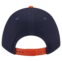 Men's New Era  Navy Chicago Bears Bear Arch 9FORTY A-Frame Adjustable Hat