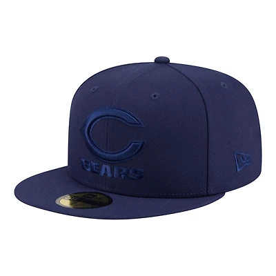 Men's New Era  Turquoise Chicago Bears Color Pack 59FIFTY Fitted Hat