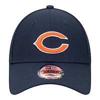 Men's New Era Navy Chicago Bears Core Team 9FORTY Adjustable Hat