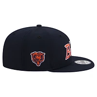 Casquette snapback New Era 9FIFTY pour homme, bleu marine
