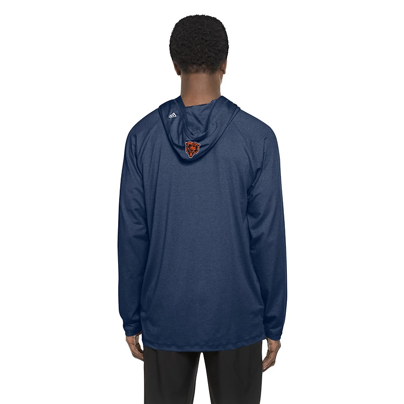 Men's New Era  Navy Chicago Bears Functional Fandom Hoodie