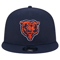 Casquette Snapback 9FIFTY Main Trucker des Chicago Bears New Era pour hommes