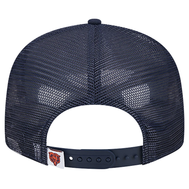 Casquette Snapback 9FIFTY Main Trucker des Chicago Bears New Era pour hommes