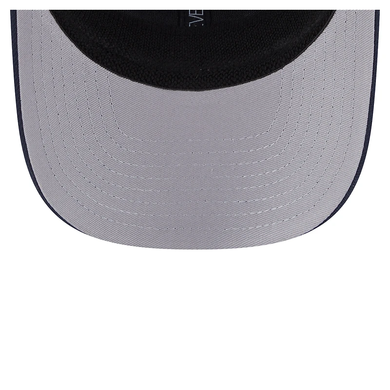 Casquette camionneur 9SEVENTY extensible à boutons-pression bleu marine New Era pour homme des Chicago Bears