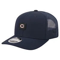 Casquette ajustable New Era Chicago Bears bleu marine pour homme, modèle 9SEVENTY