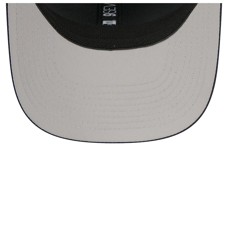 Casquette ajustable New Era Chicago Bears bleu marine pour homme, modèle 9SEVENTY
