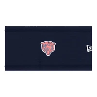 Bandeau officiel du camp d'entraînement NFL des Chicago Bears de New Era pour homme, bleu marine