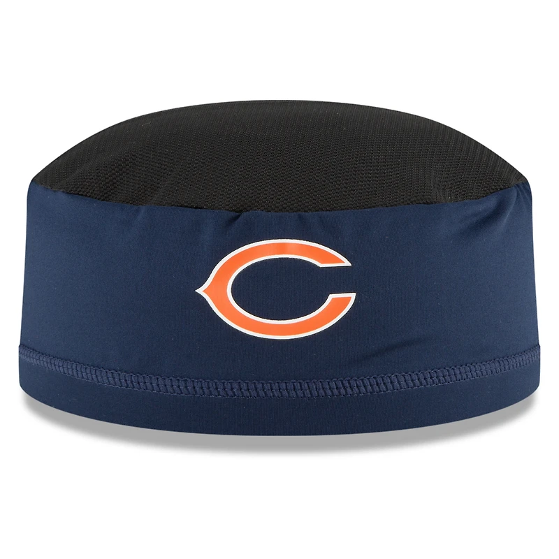 Casquette Skully d'entraînement Chicago Bears NFL New Era pour homme, bleu marine