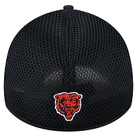Casquette New Era 39THIRTY Flex bleu marine pour homme, Chicago Bears