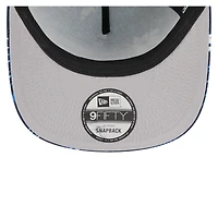 Men's New Era  Navy Chicago Bears Palm Print A-Frame 9FIFTY Snapback Hat