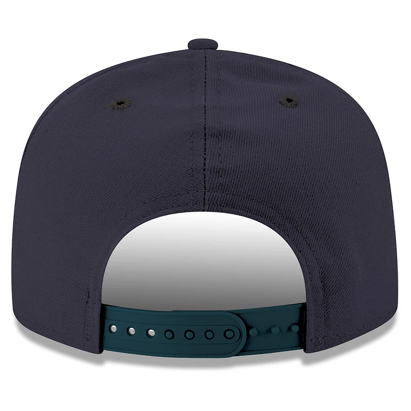 Casquette snapback 9FIFTY bleu marine New Era pour homme, motif Chicago Bears