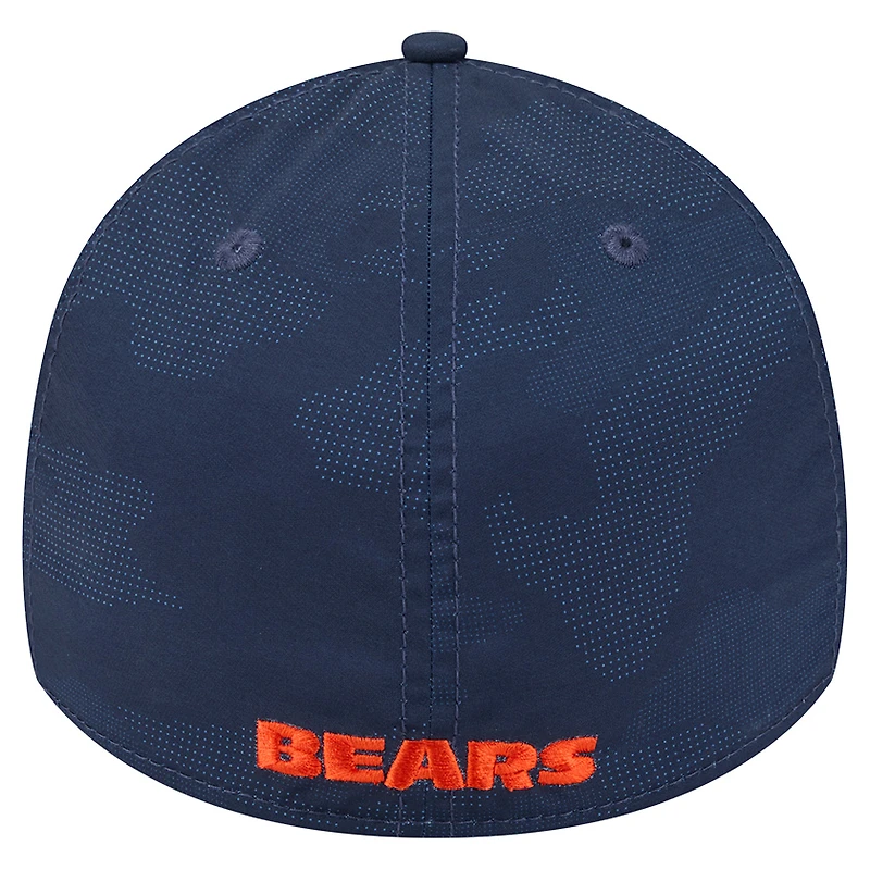 Casquette extensible 39THIRTY bleu marine Chicago Bears pour homme New Era