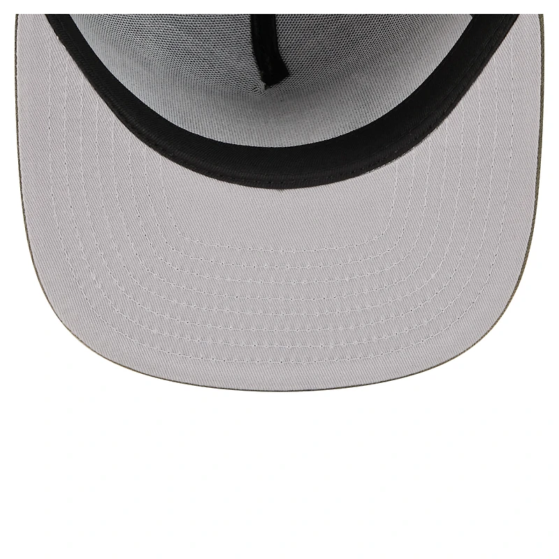 Casquette ajustée A-Frame 59FIFTY pour homme New Era, coloris olive, Chicago Bears