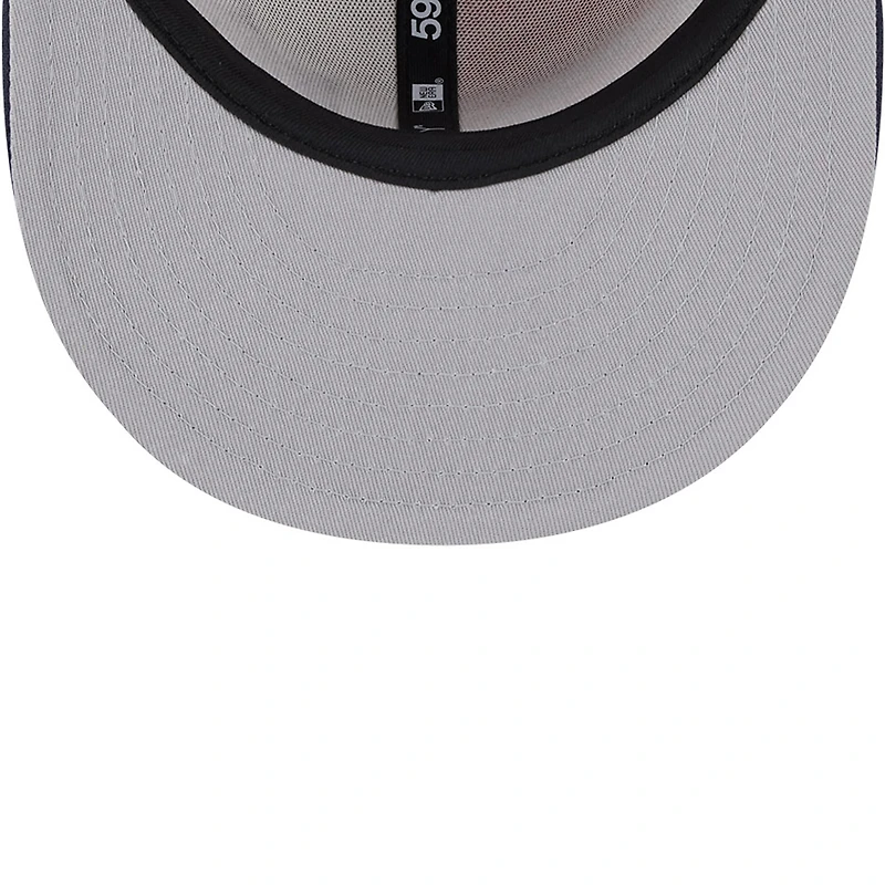 Casquette ajustée 59FIFTY Sideline Chicago Bears 2023 New Era pour homme, orange/bleu marine
