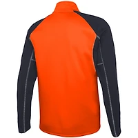 Veste à demi-fermeture éclair pour homme Chicago Bears Combine Authentic Two-a-Days Orange New Era