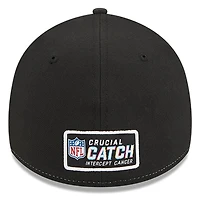Casquette flexible New Era Chicago Bears 2023 NFL Crucial Catch 39THIRTY pour homme rose